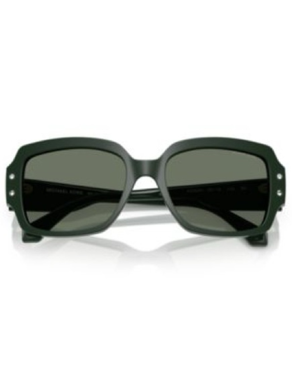 Michael Kors Olive Green Square Women's Sunglasses new limited viral - Picture 2 of 3